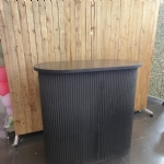 Ripple Plinth Bar Table - ripple plinth bar table - 4    - Leona Party and Home