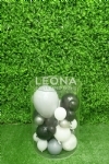 ROUND CLEAR PLINTHS - round clear plinth - 4    - Leona Party and Home