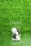 ROUND CLEAR PLINTHS - round clear plinth - 5    - Leona Party and Home