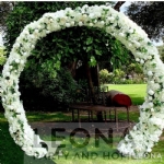 ROUND FLOWER ARCH - round flower arch - 1    - Leona Party and Home
