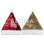 SANTA REV SEQUIN HAT 2 ASSROT - santa rev sequin hat 2 assrot - 1    - Leona Party and Home