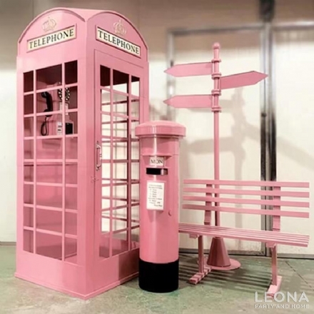 Telephone Booth Set - Leona Party and Home