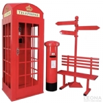 Telephone Booth Set - telephone booth set - 2    - Leona Party and Home
