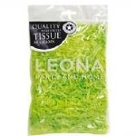 TISSUE SHRED LT GREEN 40G - tissue shred lt green 40g - 1    - Leona Party and Home