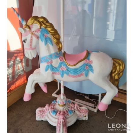 UNICORN CAROUSEL - unicorn carousel - 1    - Leona Party and Home